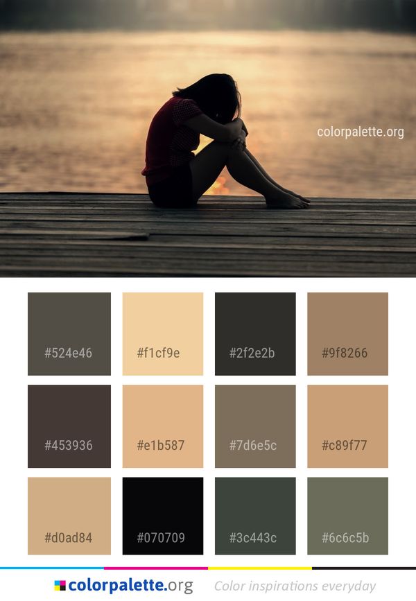 Photograph Sitting Photography Color Palette