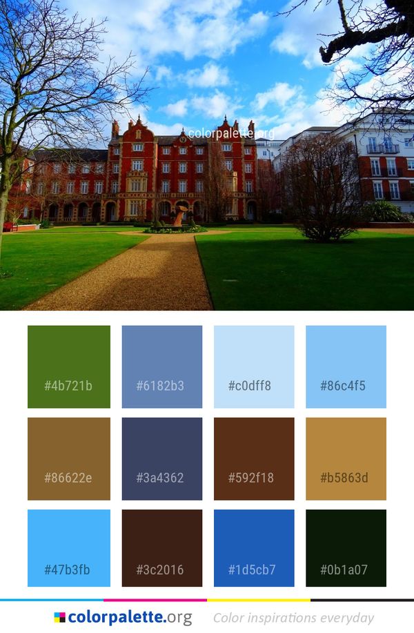 Estate Landmark Stately Home Color Palette