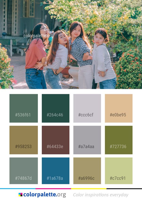 People Photograph Fun Color Palette