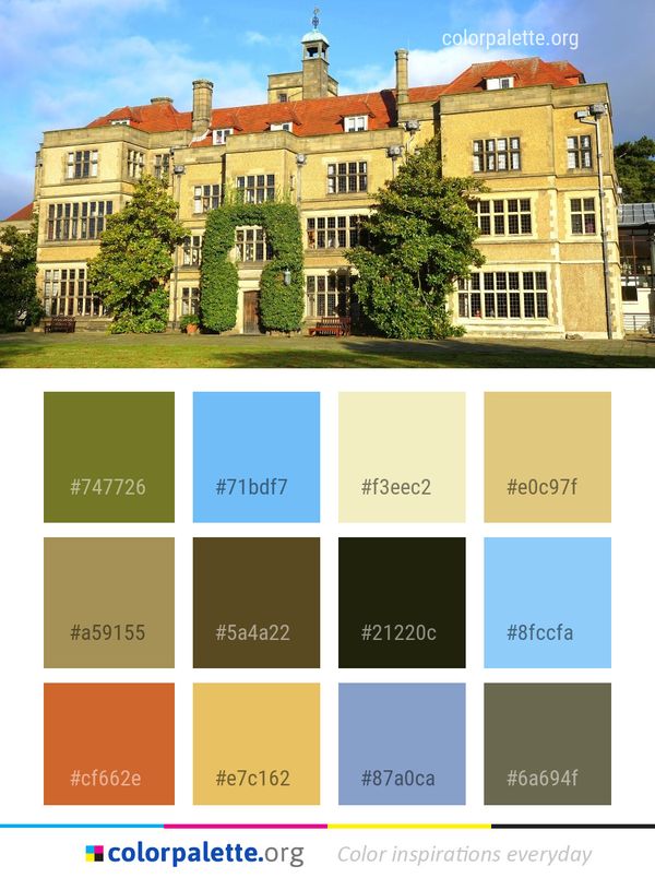 Property Stately Home Estate Color Palette