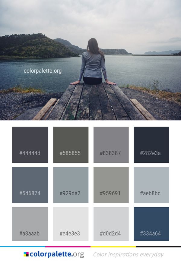 Nature Sky Loch Color Palette