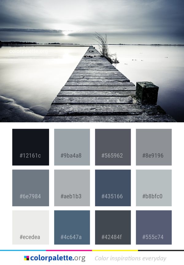 Horizon Sky Water Color Palette