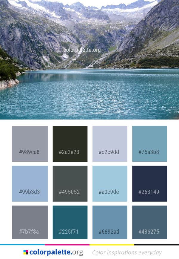 Lake Wilderness Water Resources Color Palette