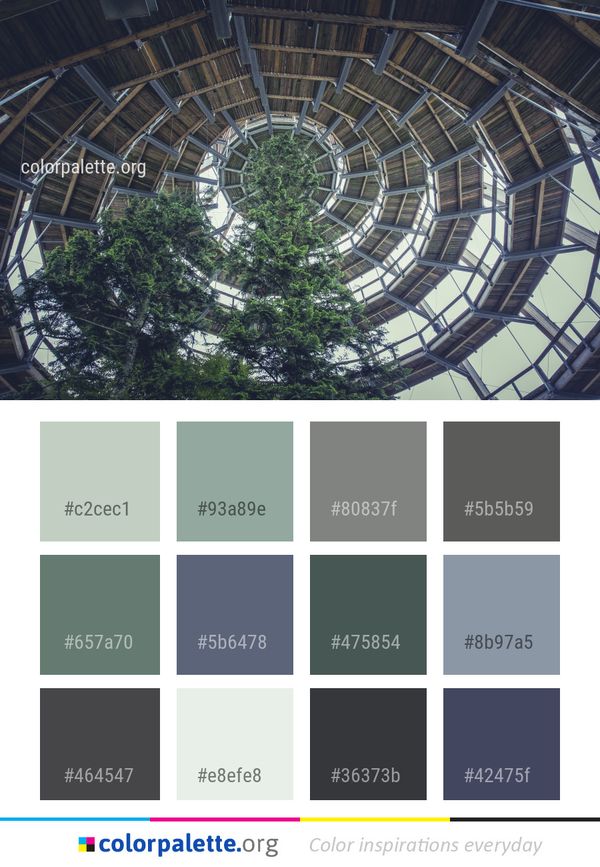 Landmark Structure Architecture Color Palette