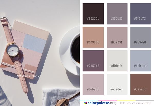 Product Font Color Palette