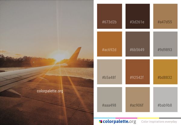 Sky Atmosphere Horizon Color Palette