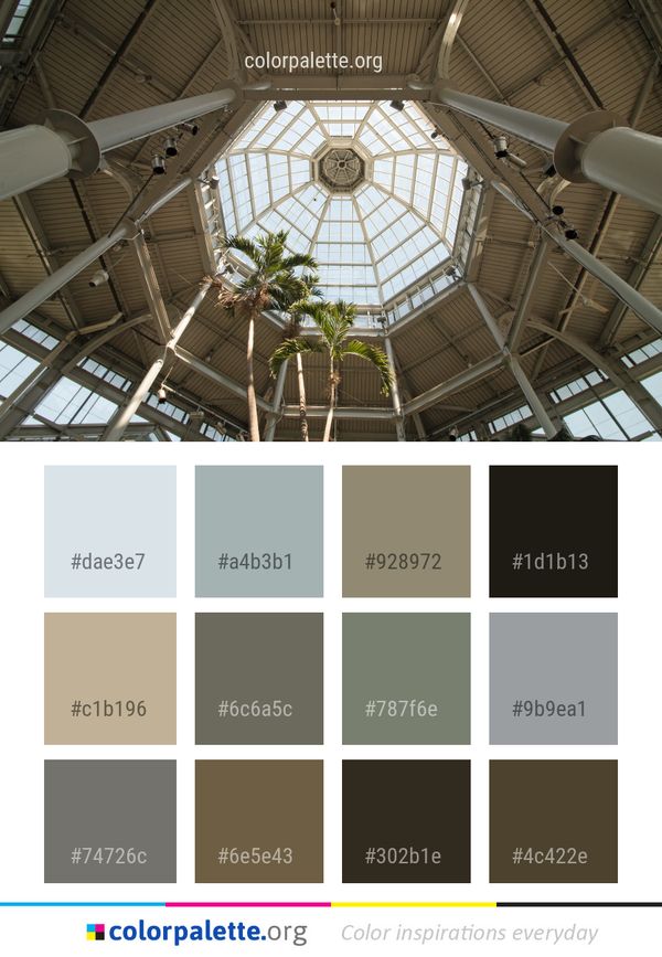 Structure Architecture Daylighting Color Palette