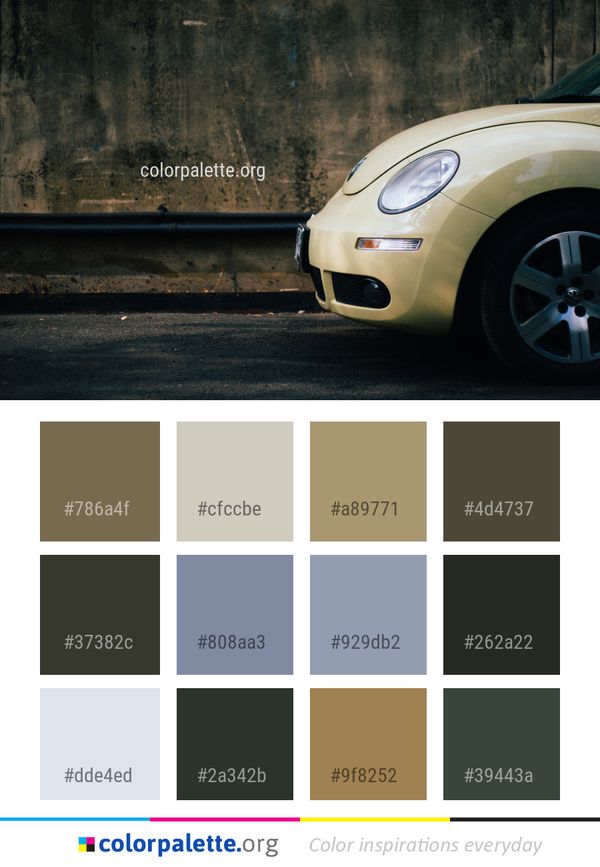Car Motor Vehicle Automotive Design Color Palette