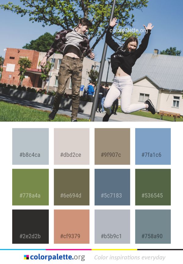 Tree Recreation Vehicle Color Palette