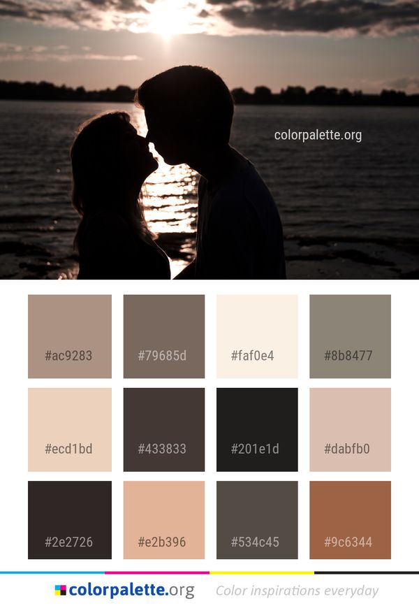 Photograph Water Sky Color Palette