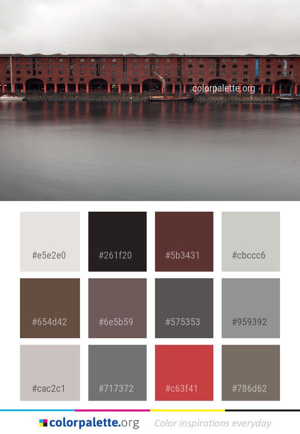 Reflection Water Landmark Color Palette