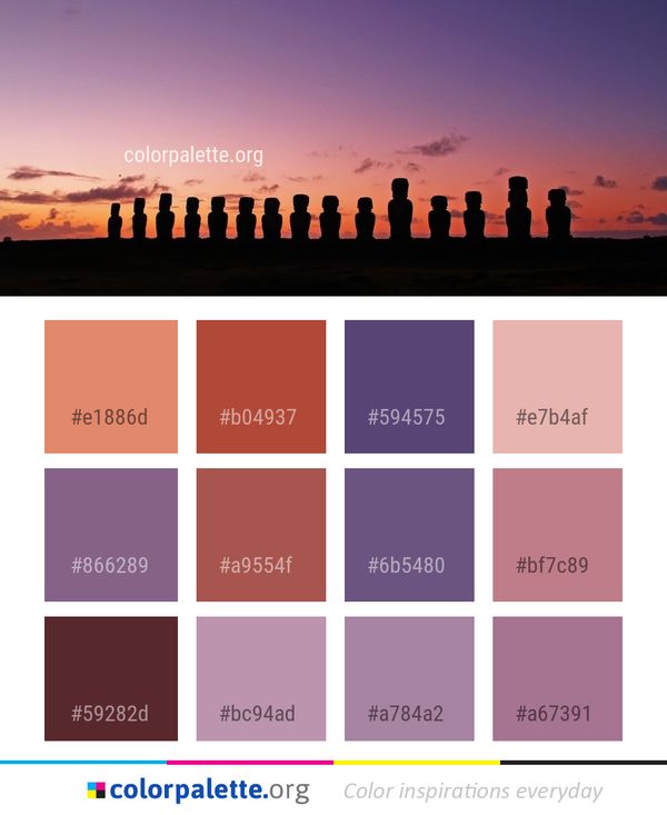 Sky Horizon Dawn Color Palette