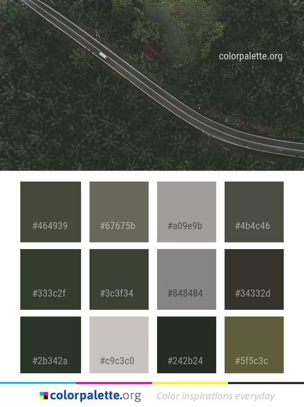 Road Infrastructure Fixed Link Color Palette