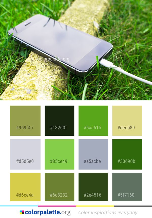 Grass Technology Gadget Color Palette