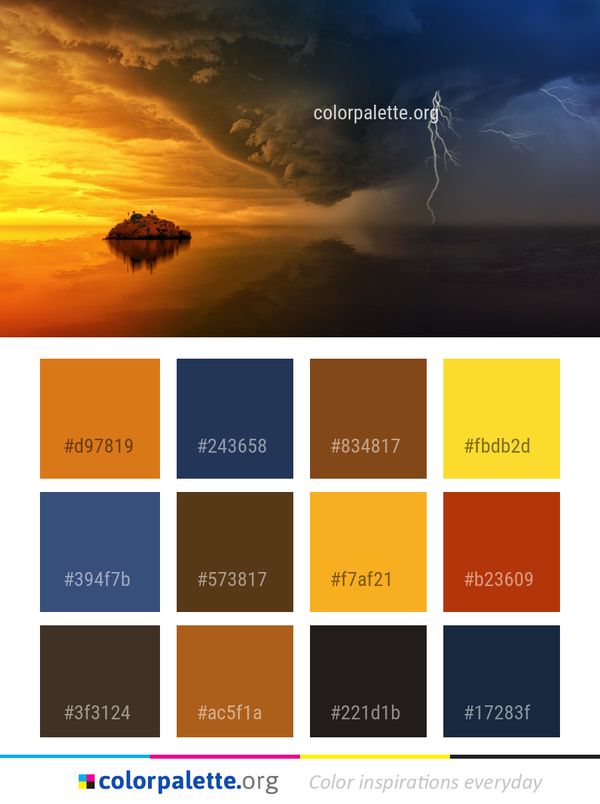 Sky Horizon Sea Color Palette