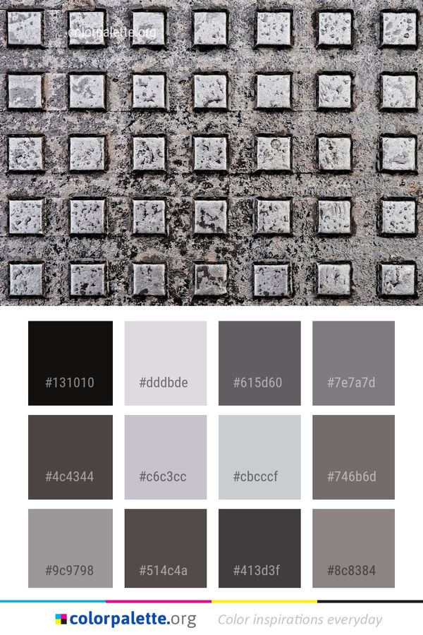Wall Stone Pattern Color Palette