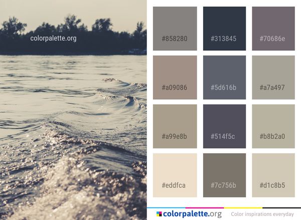 Water Sky Sea Color Palette