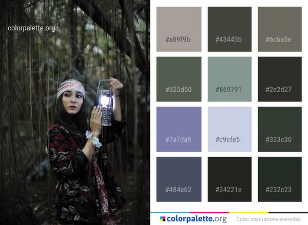 Nature Tree Woody Plant Color Palette