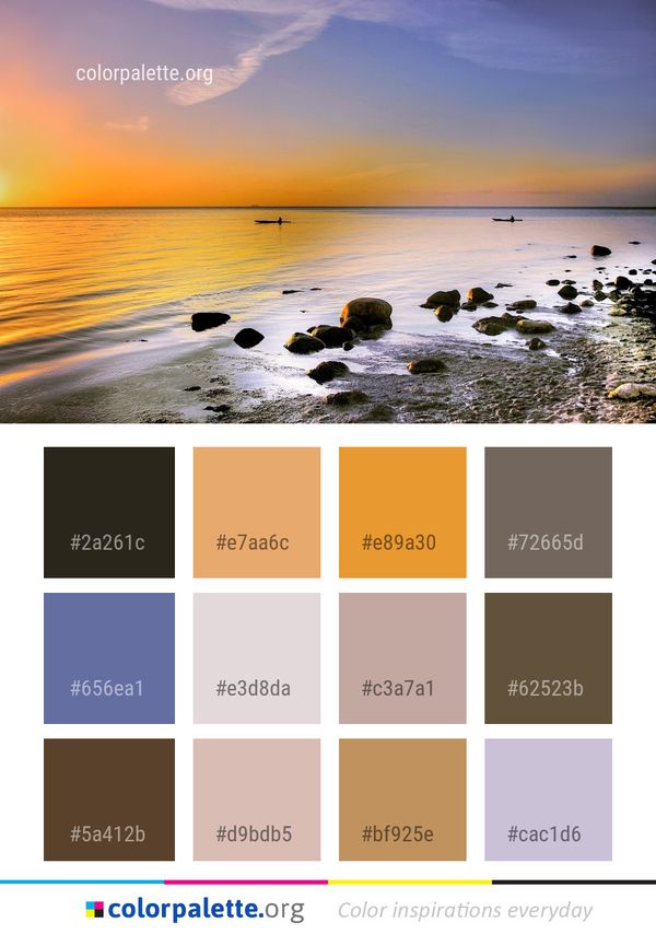 Sea Horizon Sky Color Palette