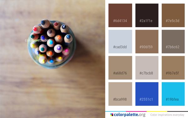 Bead Marble Body Jewelry Color Palette