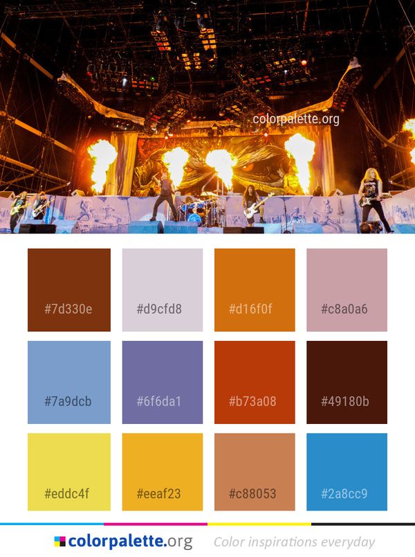 Stage Entertainment Light Color Palette