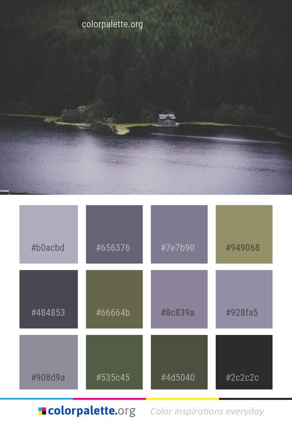 Water Green Nature Color Palette