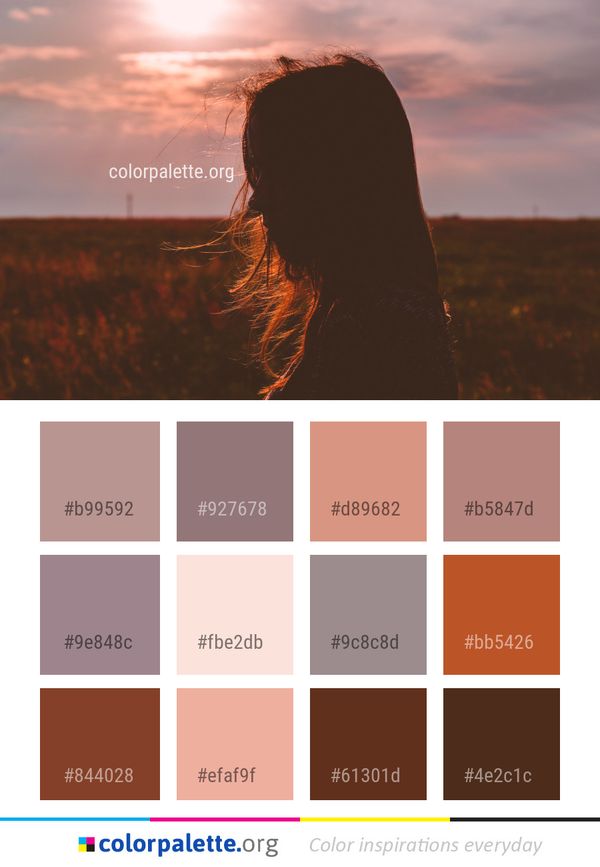 Sky Sun Girl Color Palette