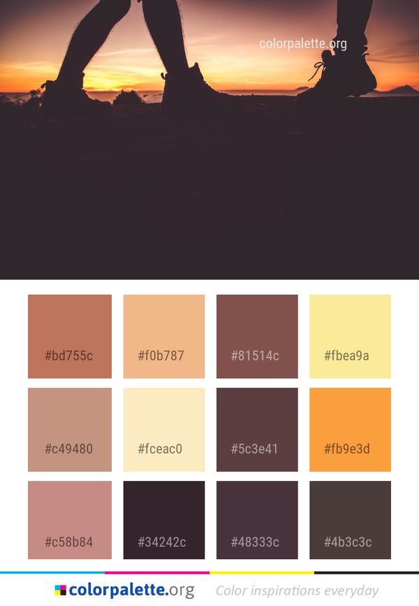 Sky Sunrise Sunset Color Palette