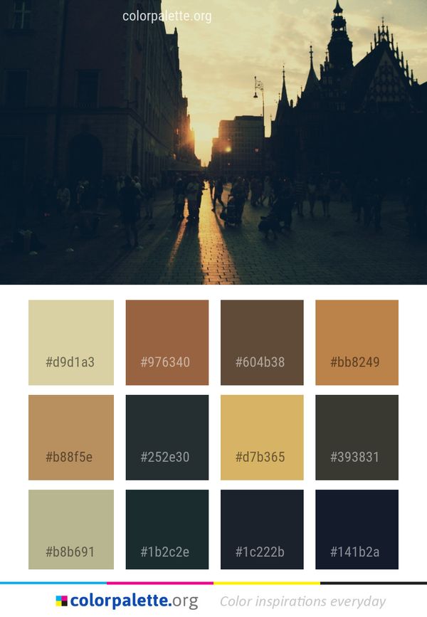 Sky Urban Area Atmosphere Color Palette