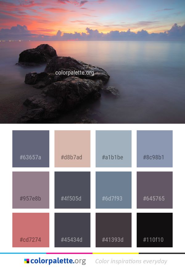 Sea Sky Horizon Color Palette