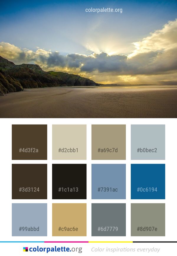 Sky Horizon Sea Color Palette