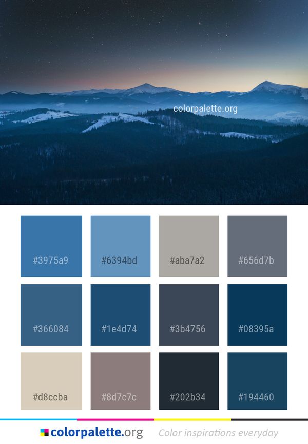 Sky Nature Atmosphere Color Palette