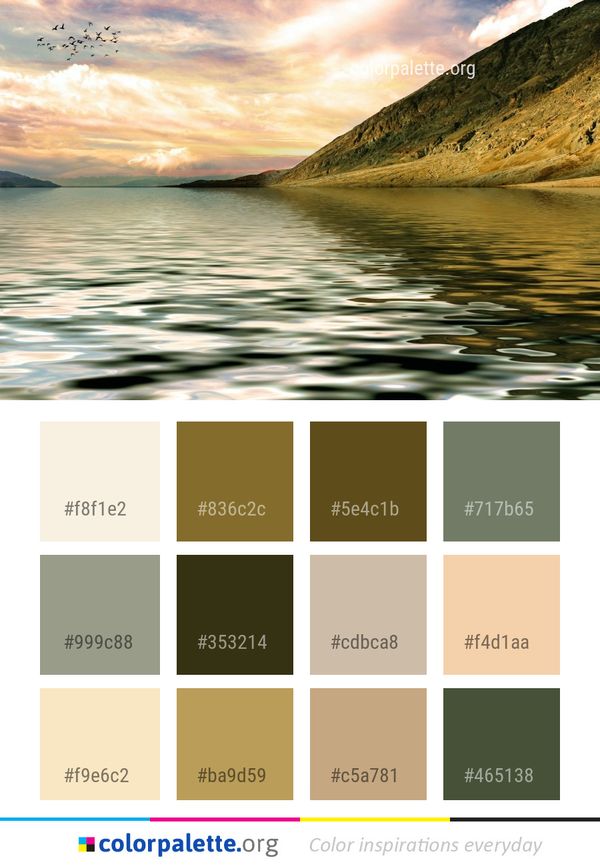Sky Nature Loch Color Palette