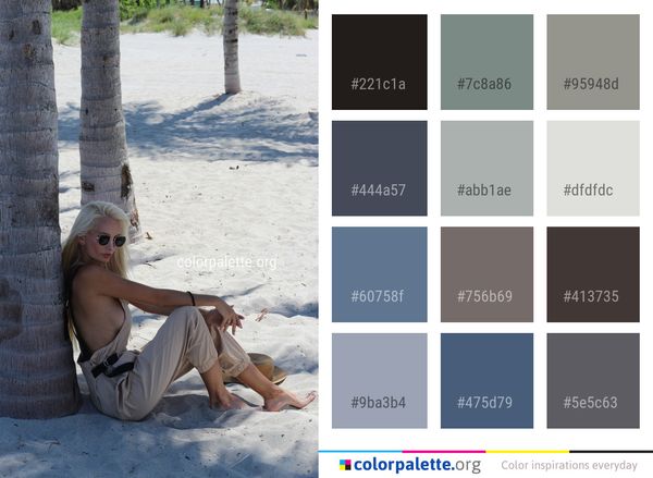Vacation Girl Fun Color Palette