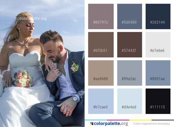 Woman Photograph Man Color Palette