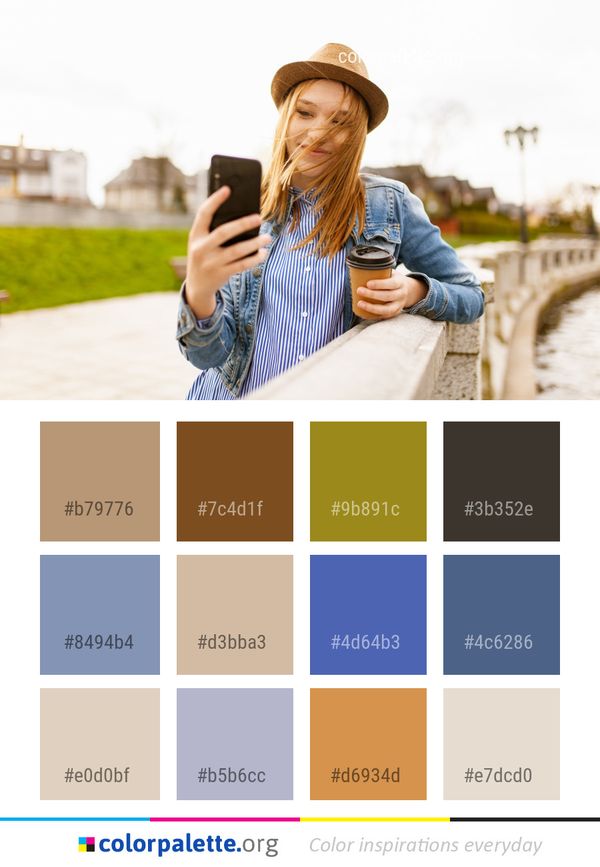 Clothing Photograph Jeans Color Palette