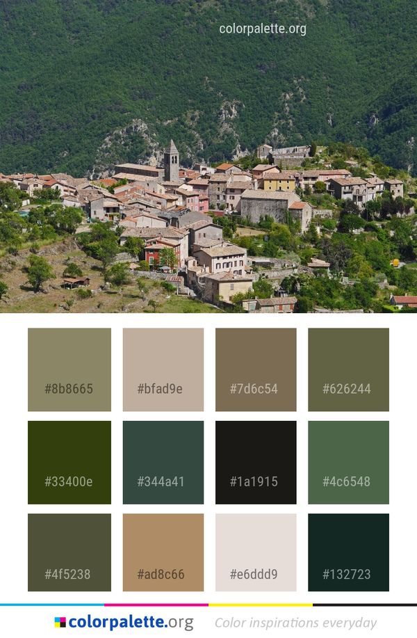 Mountain Village Color Palette