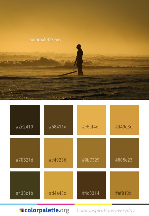 Sea Sky Body Of Water Color Palette
