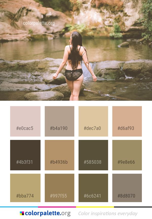 Water Nature Beauty Color Palette