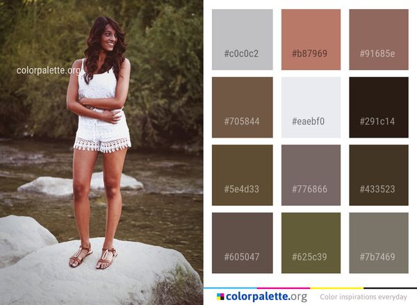 Photograph Beauty Girl Color Palette