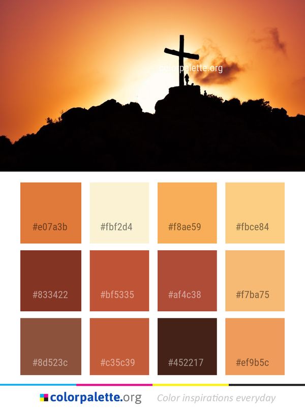 Sky Afterglow Sunrise Color Palette