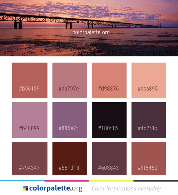 Horizon Sky Shore Color Palette