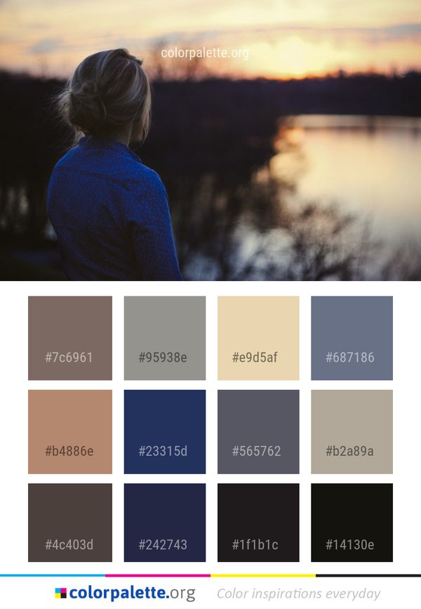 Sky Photograph Water Color Palette