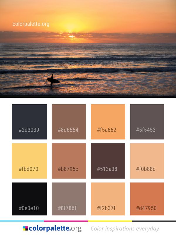 Sea Horizon Sky Color Palette