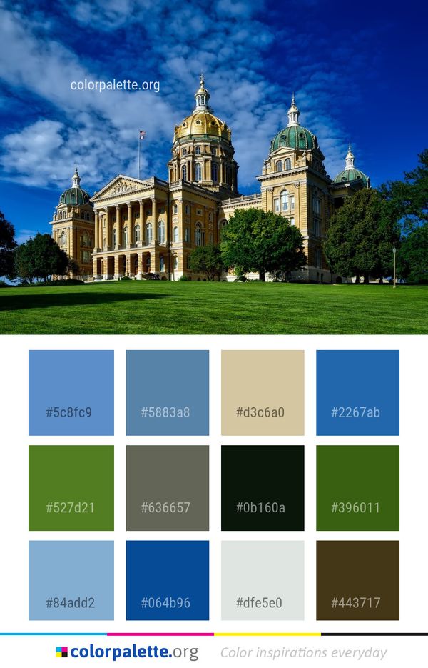 Sky Landmark Nature Color Palette
