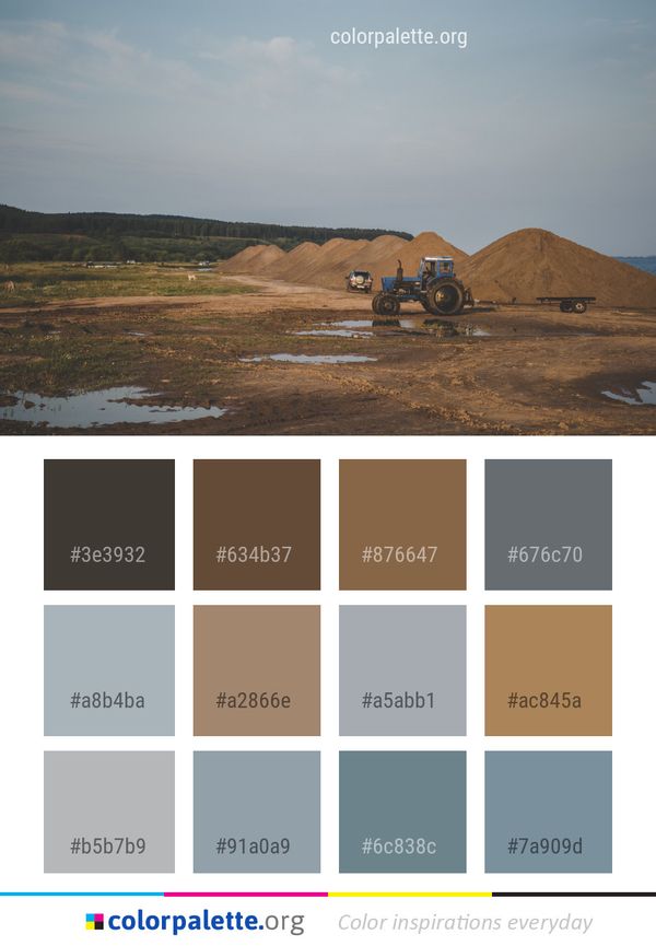 Soil Sand Sky Color Palette