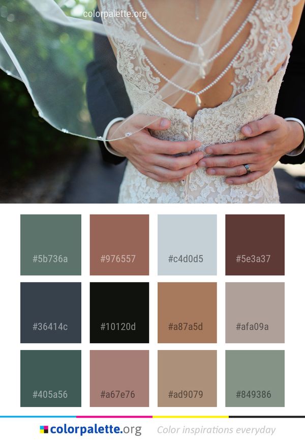 Photograph Hand Bride Color Palette