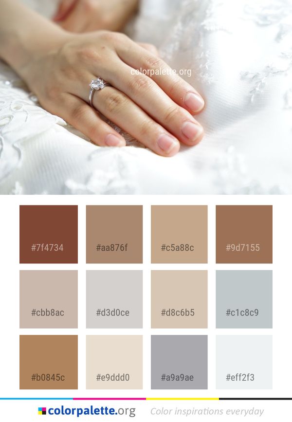 Ring Skin Jewellery Color Palette