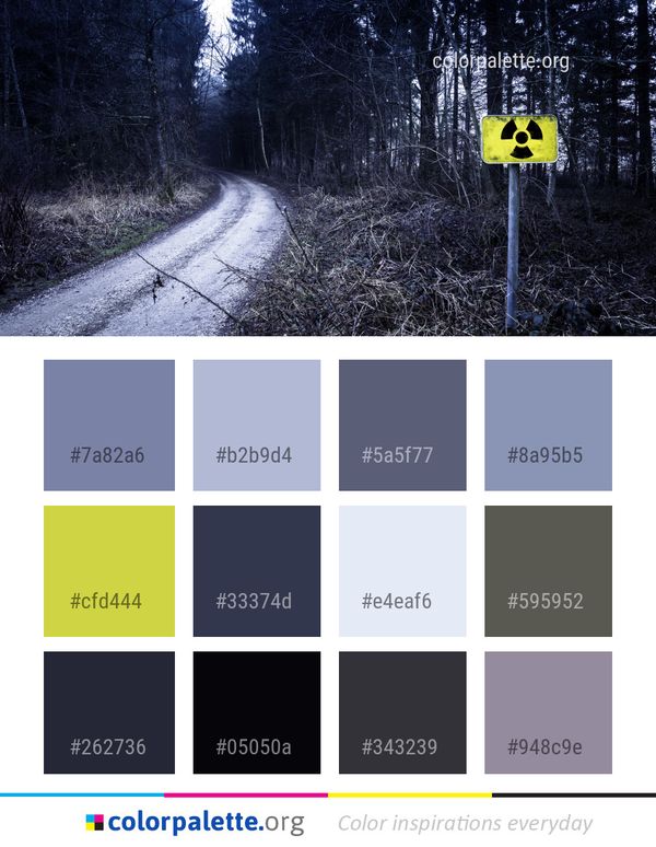 Nature Path Tree Color Palette