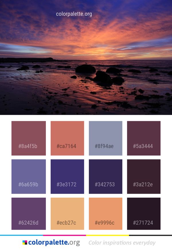 Sky Horizon Sea Color Palette